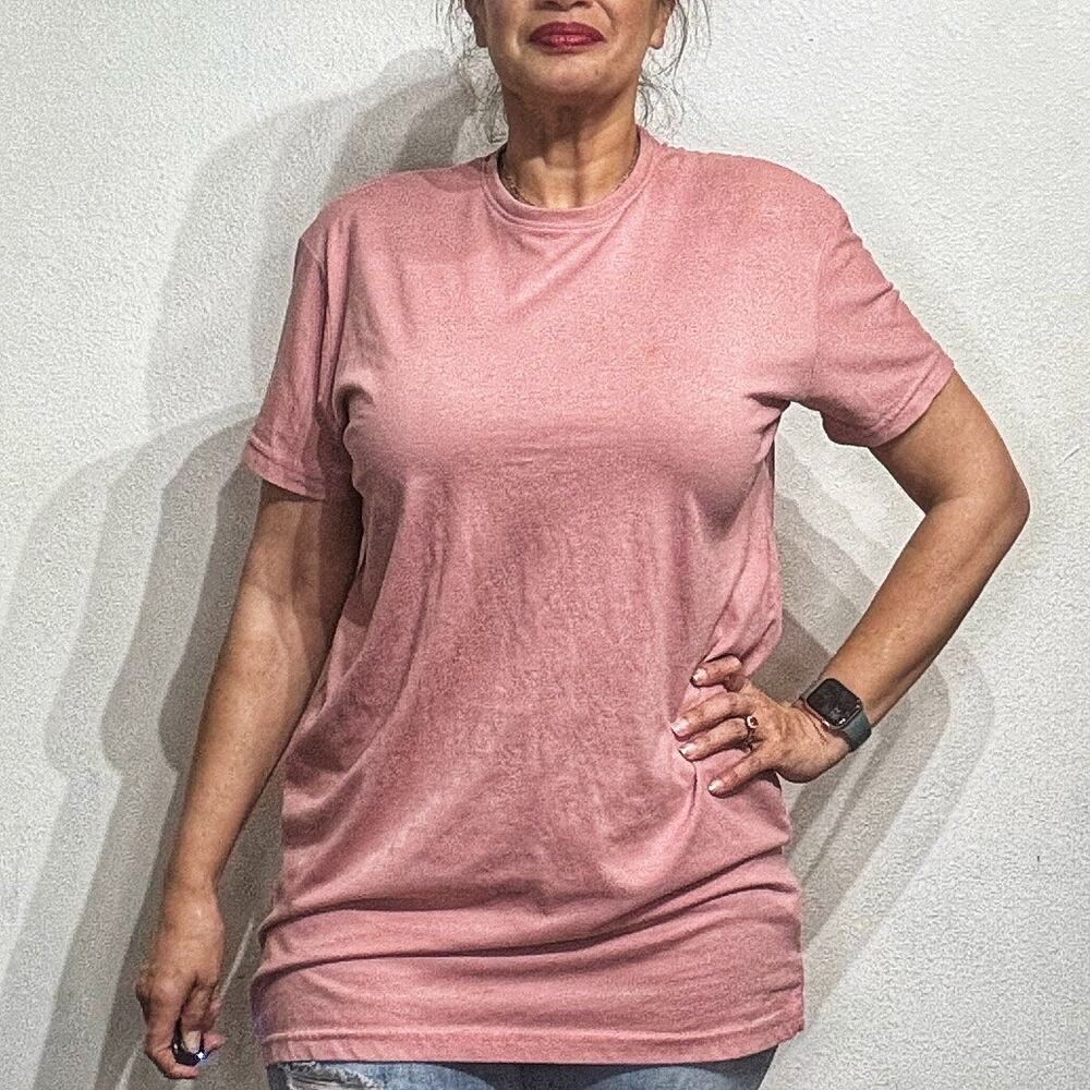 Missguided Pink Short Sleeve Tee Shirt Sz 6 NWT